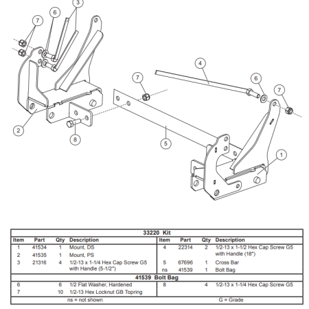 NEW Western 33220 Mount 07-17 Jeep Wrangler Blizzard SnowEx