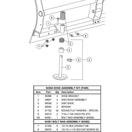 NEW Western 64392 Shoe Kit Midweight