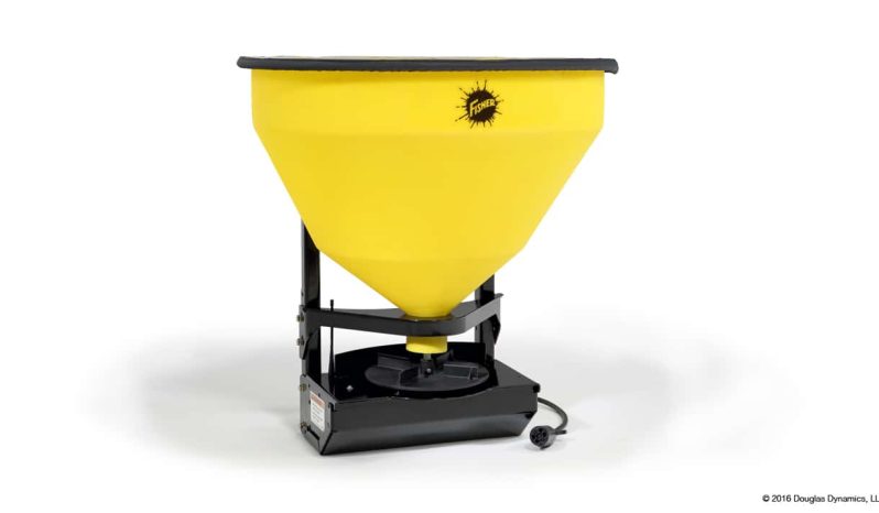 Fisher 300W Quick-Caster™ Salt Spreader