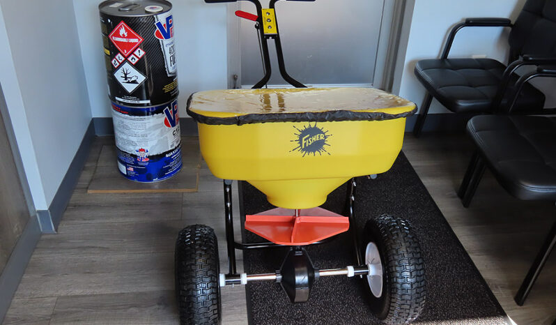 NEW Fisher Broadcast Spreader