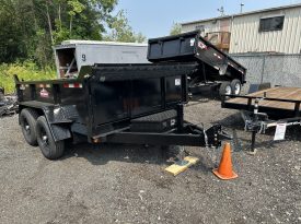Cross Country Mfg. 10′ Low Profile Dump Trailer 610DT8LP