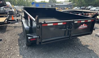 Cross Country Mfg. 10′ Low Profile Dump Trailer 610DT8LP full