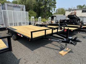 Cross Country Mfg. 14′ Deck Over Equipment Trailer Model 814TL