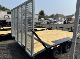 Cross Country Mfg. 14′ Deck Over Equipment Trailer Model 814TL