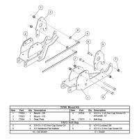 NEW Western 31700 GM K2500/K3500 Mount SnowEx Blizzard