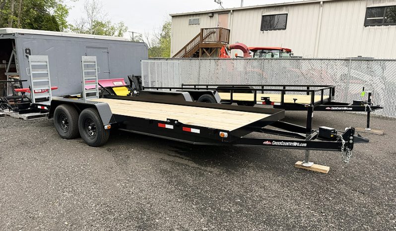 New 2026 Cross Country 18′ Four Ton Equipment Trailer – Black
