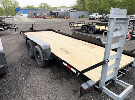 New 2026 Cross Country 18′ Four Ton Equipment Trailer – Black