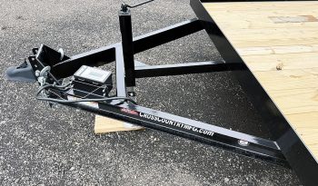 New 2026 Cross Country 18′ Four Ton Equipment Trailer – Black full