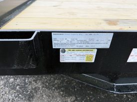 New 2026 Cross Country 18′ Four Ton Equipment Trailer – Black