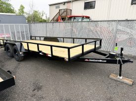 New 2026 Cross Country 16′ Tandem Axle Landscape Trailer – Black