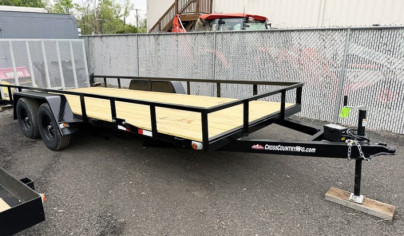 New 2026 Cross Country 16′ Tandem Axle Landscape Trailer – Black