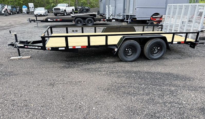 New 2026 Cross Country 16′ Tandem Axle Landscape Trailer – Black