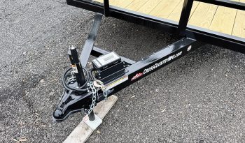 New 2026 Cross Country 16′ Tandem Axle Landscape Trailer – Black full
