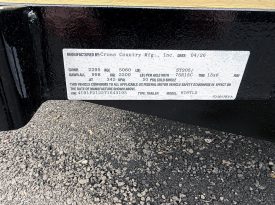 New 2026 Cross Country 16′ Tandem Axle Landscape Trailer – Black