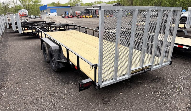 New 2026 Cross Country 16′ Tandem Axle Landscape Trailer – Black