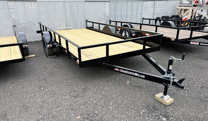New 2026 Cross Country 6.5′ x 14′ Single Axle Landscape Trailer – Black