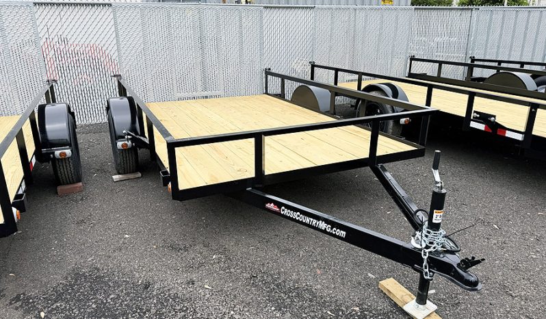 New 2026 Cross Country 6.5′ x 10′ Single Axle Landscape Trailer – Black