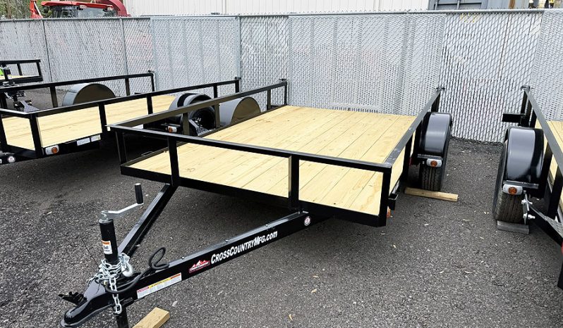 New 2026 Cross Country 6.5′ x 10′ Single Axle Landscape Trailer – Black