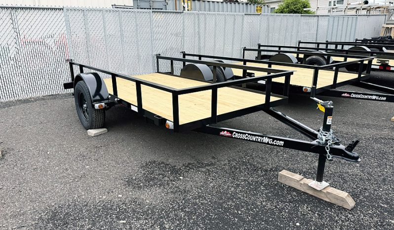 New 2026 Cross Country 5′ x 10′ Single Axle Landscape Trailer – Black