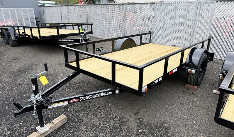 New 2026 Cross Country 5′ x 10′ Single Axle Landscape Trailer – Black