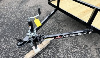New 2026 Cross Country 5′ x 10′ Single Axle Landscape Trailer – Black full