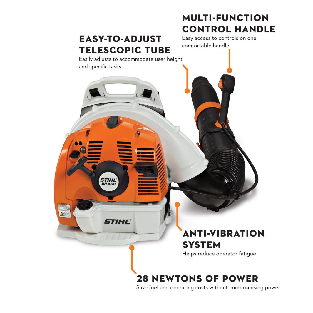 BR 450 C-EF Gasoline Backpack Blower - Image 2