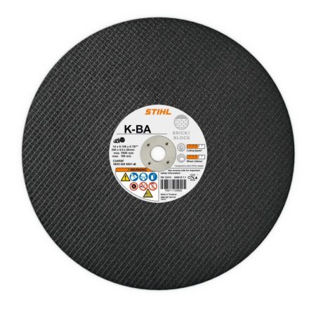 K-BA 14" Abrasive Cutting Wheel, Concrete/Brick