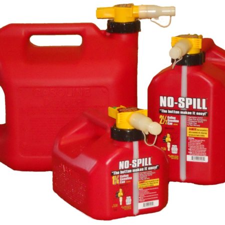 No-Spill® Fuel Containers