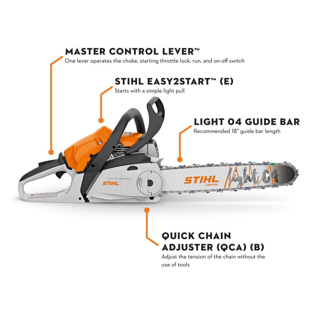 MS 212 Gasoline Chainsaw - Image 2