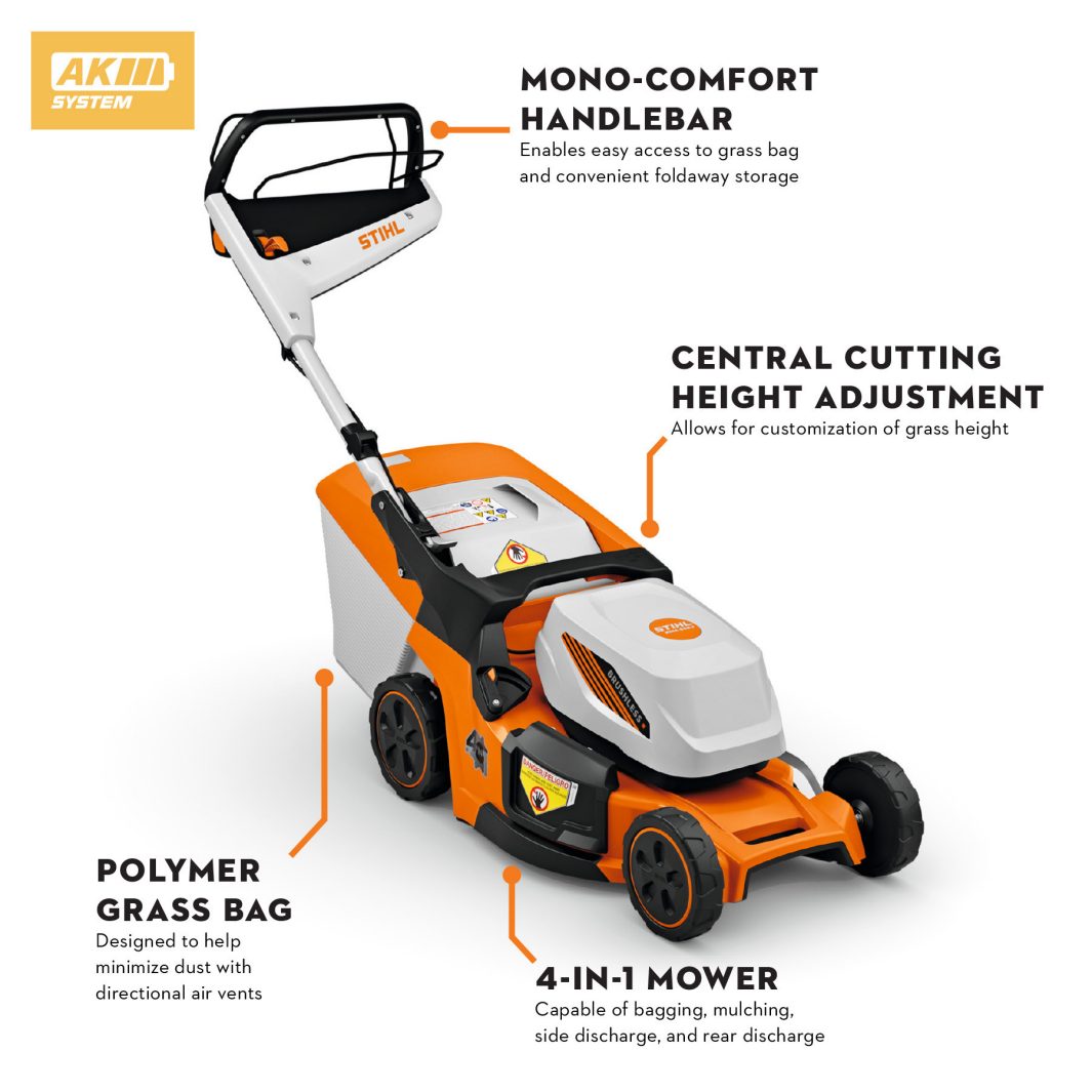 RMA 448 Battery Powered Lawn Mower - Image 3