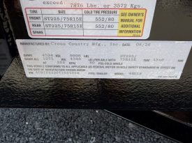 Cross Country 4HD18 Equipment Trailer